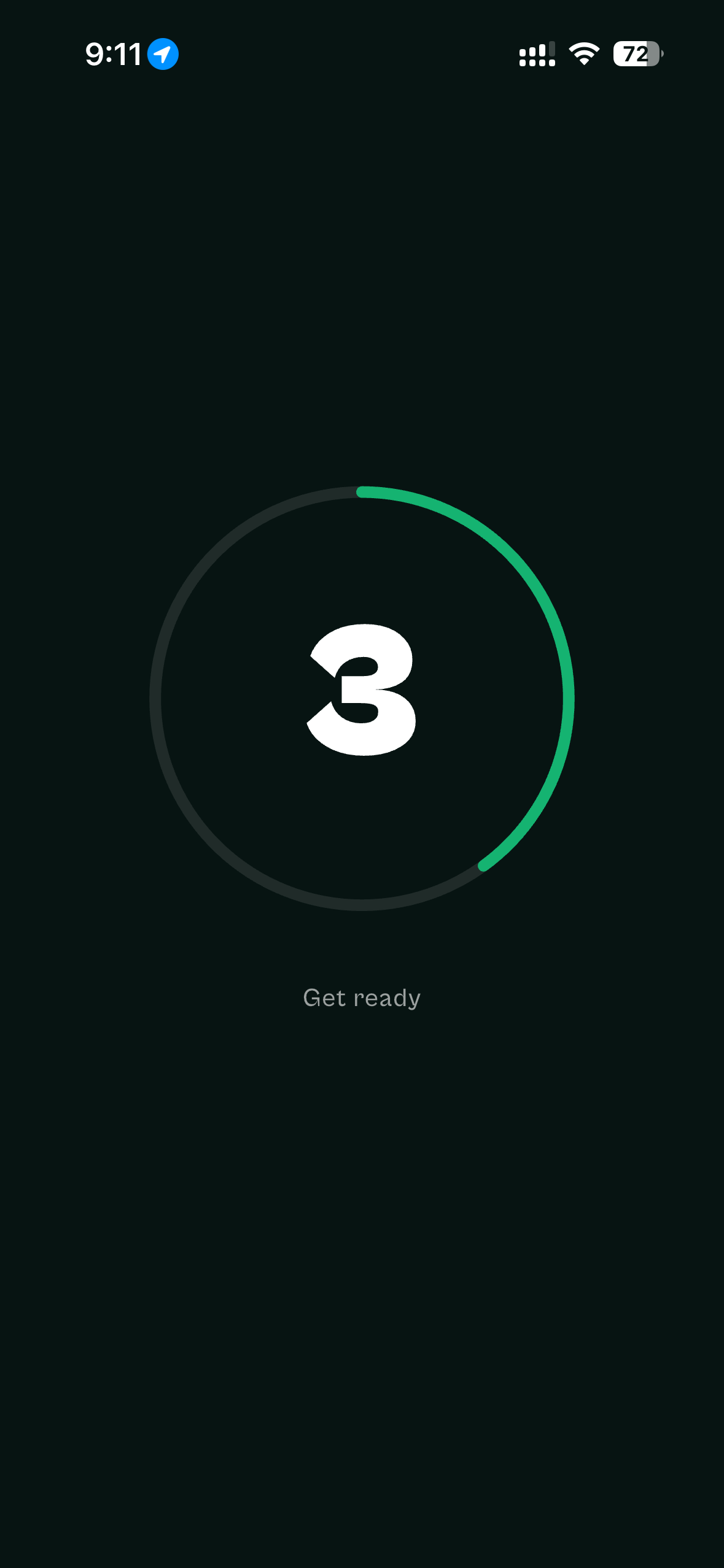 Activity countdown