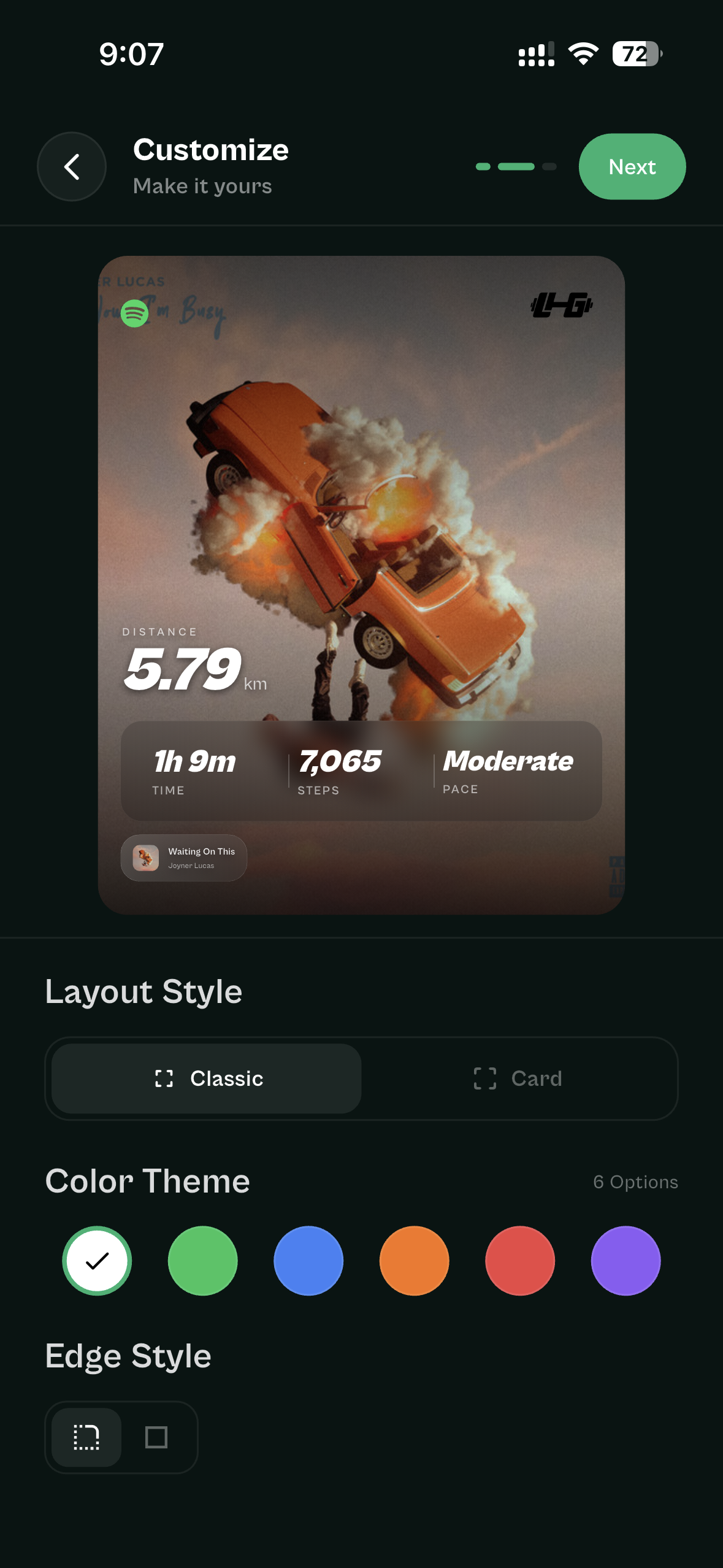 Share with Spotify